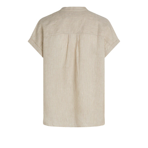 Tommy Hilfiger Camicia corta Camicia Donna coreana in lino 36 - Francavilla Moda